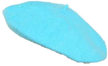 Warme Baskenmütze für Damen, französischer Stil, Partykleidung, Mütze, Accessoire, türkis, One size