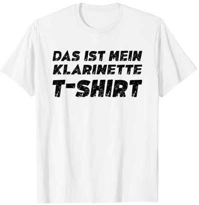 Das Ist Mein Klarinette T-Shirt Lustiges Klarinette Spruch T-Shirt