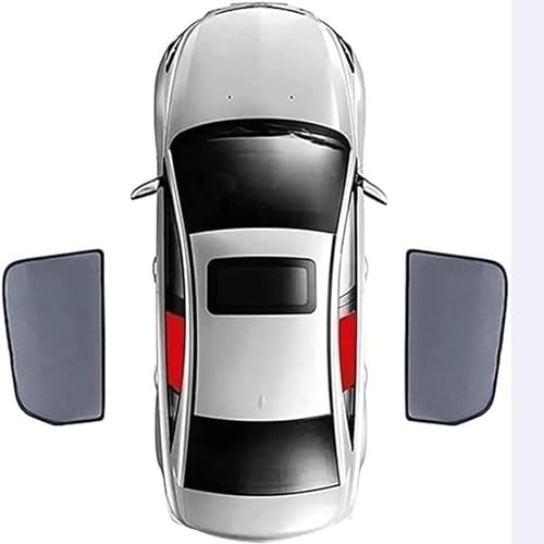 WENYINGLIHAI Auto-Sonnenschutz für Hyundai Tucson 2021-2023, Car Window Sun Shade Window Breathable Sun Visor Privacy Protection Covers Car Accessories,2pcs-Rear-Doors