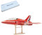 Kiss RC Helicopter - F-15 Red Arrow 2.4G 3 Channel Remote Control Ducted Fan Aircraft Model