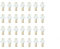 JRSHIRLEYLTD Lot de 105 pinces à linge en bois en forme d'étoiles - Pinces décoratives - Pinces à linge de Noël pour photos, petites pinces à linge pour Noël, fête, décoration de mariage