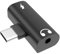 Rechale 2-in-1 USB-C-auf-3,5-mm-Kopfhörer-Adapter, kompatibel mit Meta/Oculus Quest, VR-Zubehör für Quest, Typ-C auf 3,5 mm Audio Hi-Res mit PD 30 W Schnellladung