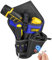 Drill Holster,Heavy-Duty Impact Holster for Tool Belt,Drill Holder,Drill Pouch Fits Most Drills,Black/Blue