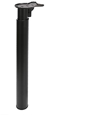Einstellbare Teleskop Metall Tisch Beine für Frühstück Bar Arbeitsplatte Höhe 45 120 cm 1 PC Weiß & Schwarz