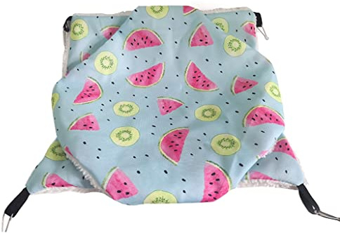 XAGMODSHN Jaula colgante para conejillos de indias, ratas, chinchillas, dormir y para jugar a columpios, animales pequeños, accesorio de nido colgante