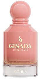Gisada Switzerland - Donna - Eau de Parfum for Women - 1.7 fl oz (50ml) - Floral, Oriental and Sweet - Women's Perfume - Elegant and Long-Lasting Scent