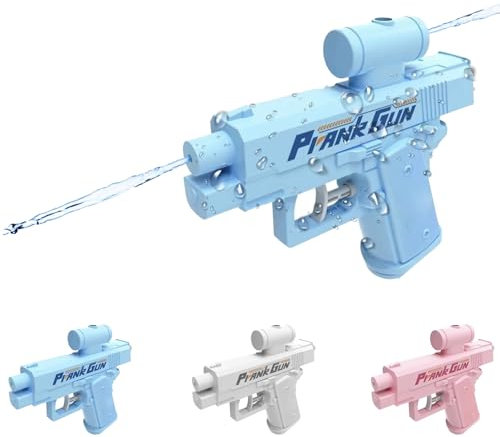 Prank Water Gun, Compulsive Two-Way Water Gun, Prank Two-Way water gun, Water Blaster Prank Ideas for Ultimate Fun, For School Office Prank Trick (Blue)
