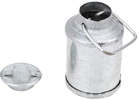 Sonew Pot à Lait en Métal Miniature Pour/12 Accessoires de Maison de Poupée-Jouet de Maison de Jeu de Simulation (Seau à Lait)