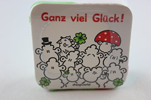 Sheepworld - 44292 - Magic Towel, Ganz viel Glück, 30cm x 30cm, Baumwolle