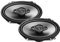 Pioneer TSA682F Série A 15,2 x 20,3 cm 4 voies, puissance maximale 350 W, cône IMPP renforcé en carbonemica, tweeter 11 mm et super tweeter 11 mm et cône médium 158 – Paire de hautparleurs