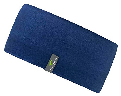 CHILLOUTS Unisex Eton Stirnband, 41 Navy, Einheitsgröße EU