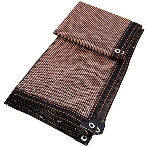 Filet anti chaleur Filet D'ombrage Bache Pour Pergola, 85% Renforce ÉPaissir Voile Ombrage, Filet Coupe-Vent avec Oeillets,pour La Couverture VéGéTale/Serre/Jardin/Pergola(Size: 3x8m/9.84x26.24ft)