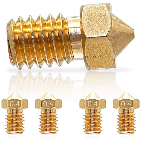 Sea 3D Set 4x 0,4mm + je 2x 0,6/0,8/1mm Anycubic i3 Düse, Kobra Go & Neo Nozzle e3d v6 3D Drucker e3d Mega S
