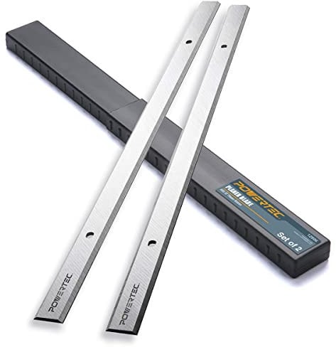 POWERTEC 12806V 13 HSS Replacement Planer Blades for Ryobi 6660664 290202-000 AP1300 - Set of 2
