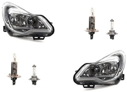 Johns, passend für Opel Corsa Scheinwerfer D ab 01/2011- Satz mit H7/H1 li+re lagernd