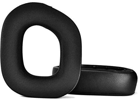 Yaowanguan HS80 RGB Ohrpolster, kühlende Gelkissen für Corsair HS80 RGB Wireless Premium Gaming Headset, schwarzes, dickeres, weicheres Protein-Leder und Memory-Schaum-Ersatz-Ohrpolster