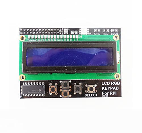 Lodokdre 1602 LCD Keypad Shield LCD1602 16X2 1602 Zeichen LCD-Modul Bildschirm LCM LCD Keypad Shield für