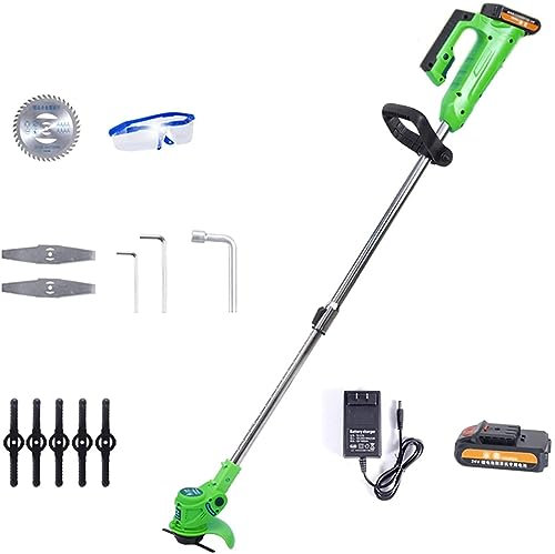 hand push lawn mower manual mower Electric Lawn Mower 21V Portable Battery Electric Rotary Lawn Mower with U-Handle Rechargeable