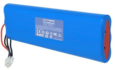 Exmate Batteria compatibile con Husqvarna Automower 210AC, 210C, 220AC, 230ACX, 260ACX, G2 (2004-2006), Husqvarna Automower SH (4500 mAh, 18 V, NiMH)