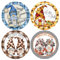 SHEGZHUC 4 Pack Diamond Painting Wichtel Kaffee 30x30cm Diamond Painting Küche Kaffee Trinken Gnome Zwerge Küchenmotiv Diamant Malerei Kunst Stickerei Kreuzstich Bilder Geschenk Wanddekoration