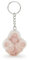Kipling Monkeyclip XS Kh Très Petit Porte-Clés en Forme de Singe, Singes/Porte-Clés, Pink Shine (Rose)