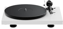 Pro-Ject Debut EVO 2, Next Generation Audiophile Turntable with Carbon Fiber tonearm, Electronic Speed Selection and pre-Mounted Pick it MM EVO Cartridge, Made in Europe (White Gloss)