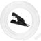 10 Meter PTFE Schlauch 4mm OD x 2,5mm ID, PTFE Teflonschlauch mit Cutter für 1,75 mm 3D Drucker Filament, Kompatibel mit Creality K1/K1 Max/Ender 3 V3, PTFE Tube 3D Drucker Schlauch