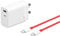 OnePlus SUPERVOOC 120W fast Charger, Dual Ports GaN Power Adapter with Type-C Flash Cable, 65W PD and PPS Charging Protocols, compatible with Oneplus 13/Nord 4/Nord CE4 Lite