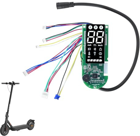 CERFFOOL Tablero de instrumentos para Xiaomi 4 Pro (2nd Gen) Tarjeta de Circuito Impreso Bluetooth Pantalla Monitor Reemplazo Accesorios para Scooter Eléctrico
