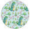 lustige Kinder Tapete mit kleinen Drachen im Zauberwald auf hellblau passt zu Little Greene Farben- Vlies Tapete Figuren, Kinderzimmer Wanddeko GMM Wandtapete (H: 3m B: 46,5cm)