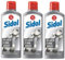 3 x SIDOL Silber Zinn Gold 250ml Reinigt gründlich Tafelgeschirr, Besteck, Schmuckstücke, Zinnkrüge, Zinnfiguren, Chrom-Oberflächen und vieles weitere ohne zu kratzen (3x 250ml)