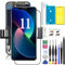 Bildschirm-Ersatz für iPhone 11, LCD-Display, 3D-Touch-Digitizer-Montage, A2223, A2221) mit Reparaturwerkzeugen und Displayschutzfolie
