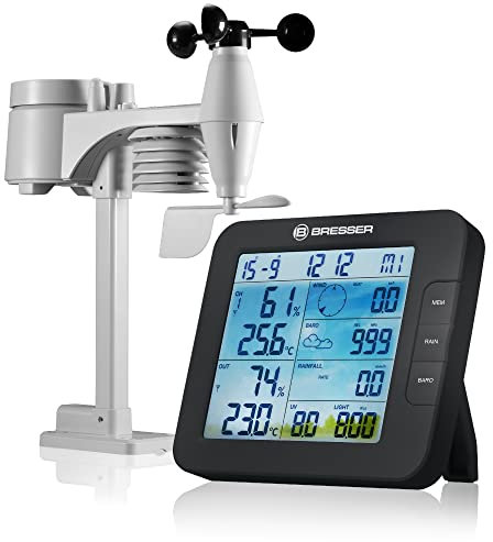 BRESSER Smart ClimateConnect Tuya Noir
