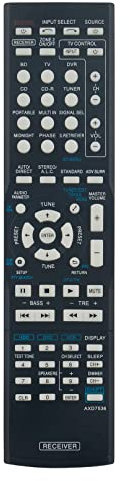 VINABTY AXD7661 Telecomando sostituisce compatibile con Pioneer AV Receiver VSX819VK VSX921 VSX527 VSX827 VSX-422 VSX-521 VSX-1019 VSX-822 VSX-1022 VSX422 VSX521 VSX1019 VSX822 AXD7622 AXD7624 AXD7660