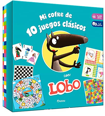 Cofre Juegos Clasicos de Lobo