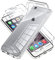 Vauki Cover per iPhone 6/iPhone 6s con 2 Pezzi Vetro Temperato,Custodia Ultra Trasparente Silicone Morbido TPU e Pellicola Protettiva,Antiurto Sottile Cellulare Case per iPhone 6S 4.7