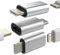 Lightning Female to USB C Male Adapter(3pack)Type-C Charging Cable Compatible for Samsung Galaxy Note S9 S10 S22 S21 S23 Ultra Z Flip Plus Google Pixel LG Ipad Pro Air4 for Apple iPhone13 Charger Cord