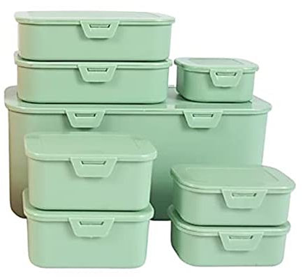 Vorratsdosen-Set 8 Stück Mint Lebensmitteldose farbig neuetischkultur