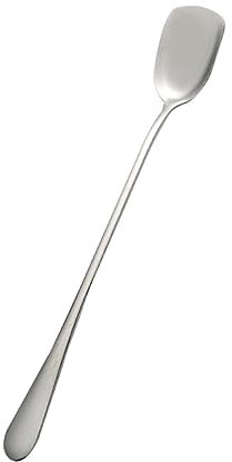 OUNONA 6pcs Demitasse Espresso Spoons Tall Glass Spoon Mixing Spoon Ice Tea Spoon Stirring Spoons Drink Spoons Soup Spoons Japanese Cast Iron Teapot Stainless Steel Ice Cream Scoop