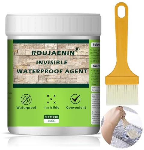 Clear Waterproof Sealant, Transparent Invisible Bath Sealant, Anti-Leakage Agent Repair Waterproof Glue Adhesive Grout Sealer Coating For Repairing Bathroom Patio Roof Outdoor Indoor