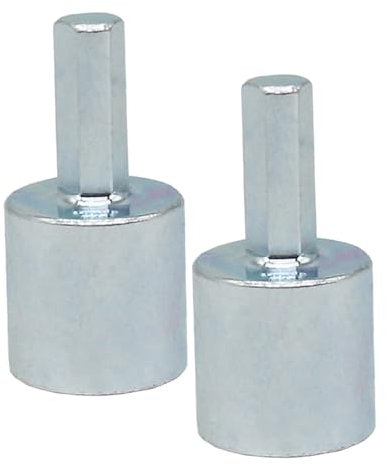 COSMEVIVI 2 Stück Wagenheber Stecknuss, Scherenwagenheber Adapter, Bohrmaschinen Zubehör, Scherenwagenheber Zubehör, Schlagschrauber Stecknuss, Anhänger Wagenheber, Bohrmaschinen Adapter