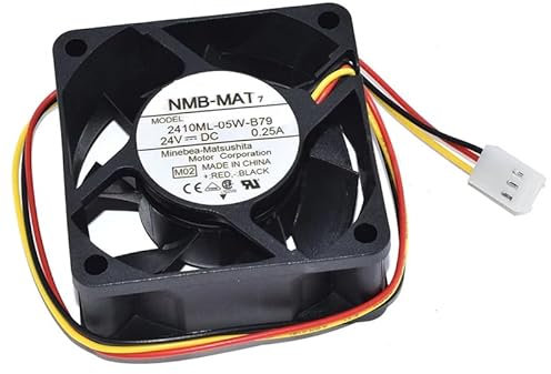 Senlifang Pour 2410ML-05W-B79 DC 24V 0.25A 60x60x25mm 6025 3Lines Ventilateur De Refroidissement