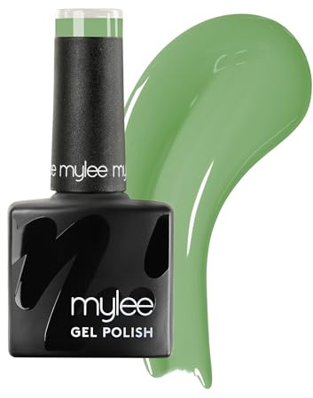 Mylee Gel Nail Polish 8ml [Olive You] - UV/LED Soak-Off Nail Art | Manicure Pedicure for Professional, Salon & Home Use [Green Range] - Long Lasting & Easy to Apply