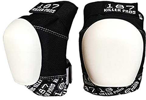 187 Killer Pro Knee Pads Black/White-S