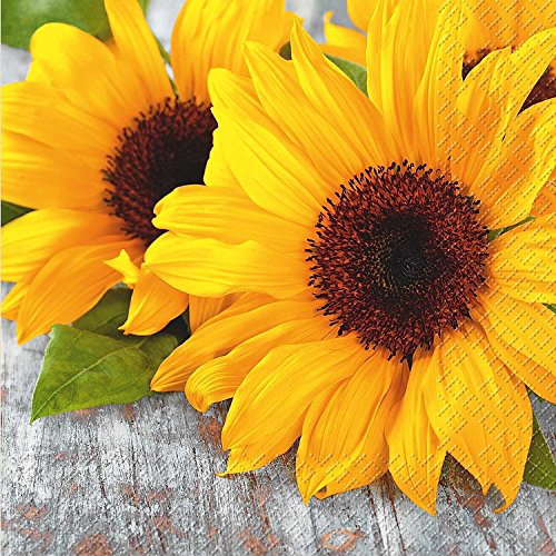 Motivserviette 33x33cm Herbst