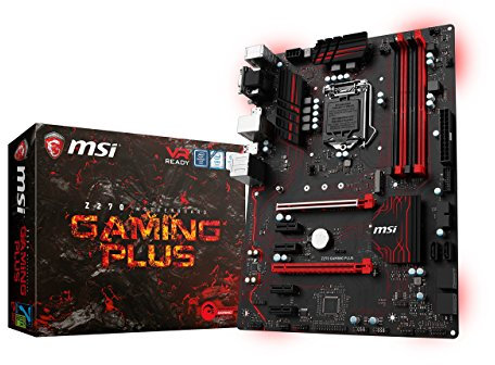 MSI Arsenal Gaming Intel Kaby Lake Z270M DDR4 HDMI USB 3 CrossFire ATX Motherboard (Z270 GAMING PLUS)