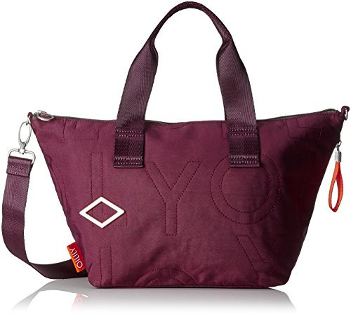 Oilily Damen Spell Handbag Mhz 4170000095 Henkeltasche, Rot (burgundy 306)