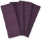 Alvotex Airlaid 50 Besteckservietten Bestecktaschen, Stoffähnlich, hochwertige Einwegserviette, Pflaume, 32X40 cm