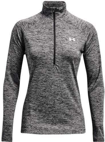 Under Armour Womens Tech Half Zip Top Jet Grey M