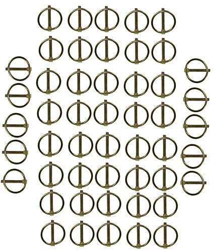 4.5mm Lynch Pins Clips Fasteners Linkage Locking Pins Tractors Trailers 50pc